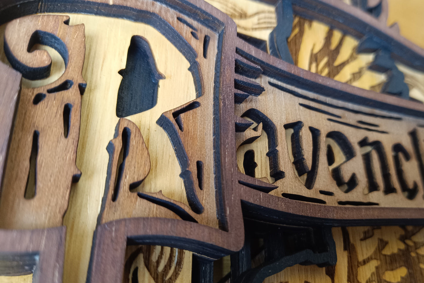 Escudo de Madera Ravenclaw