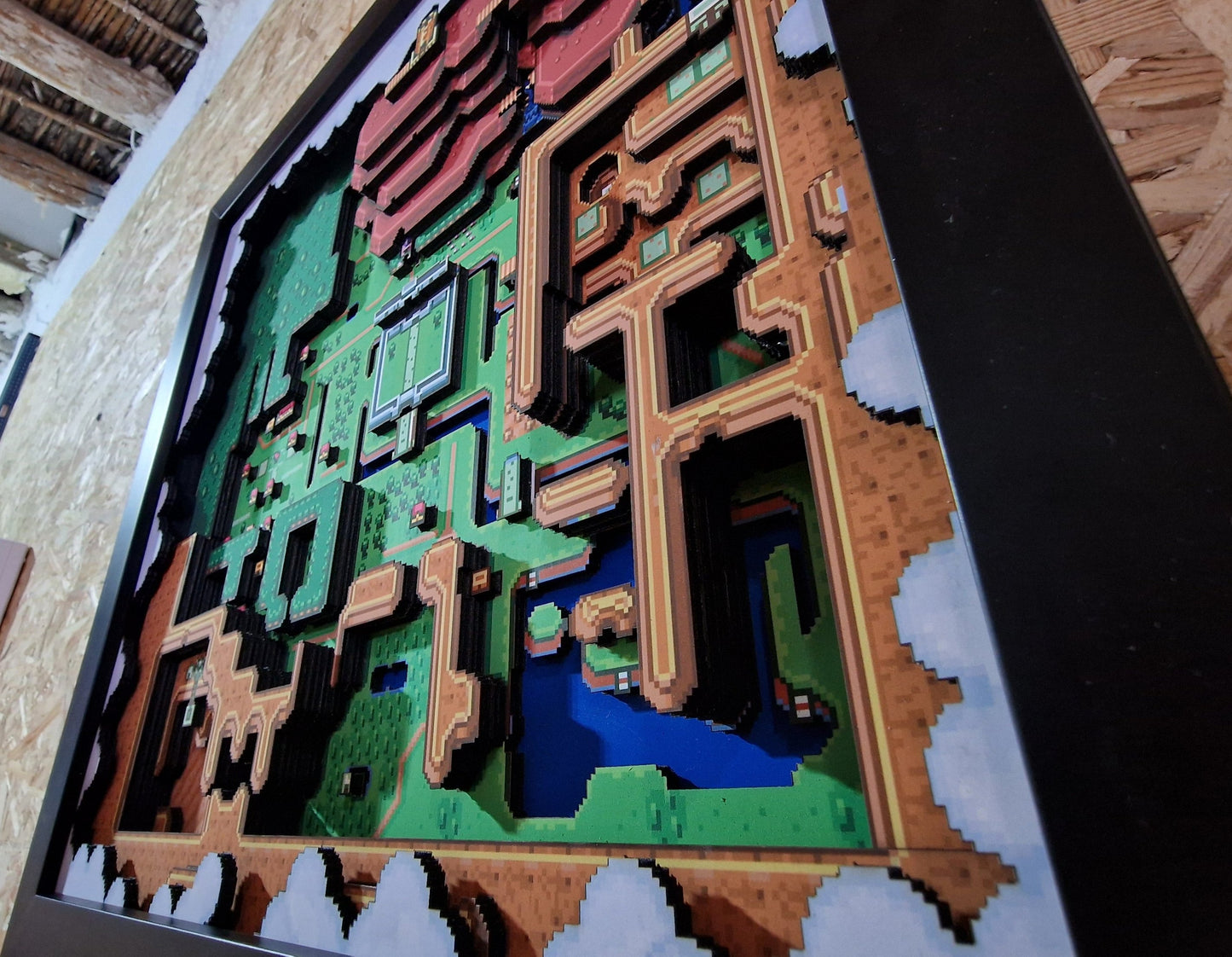 Cuadro 3D Hyrule A Link to the Past