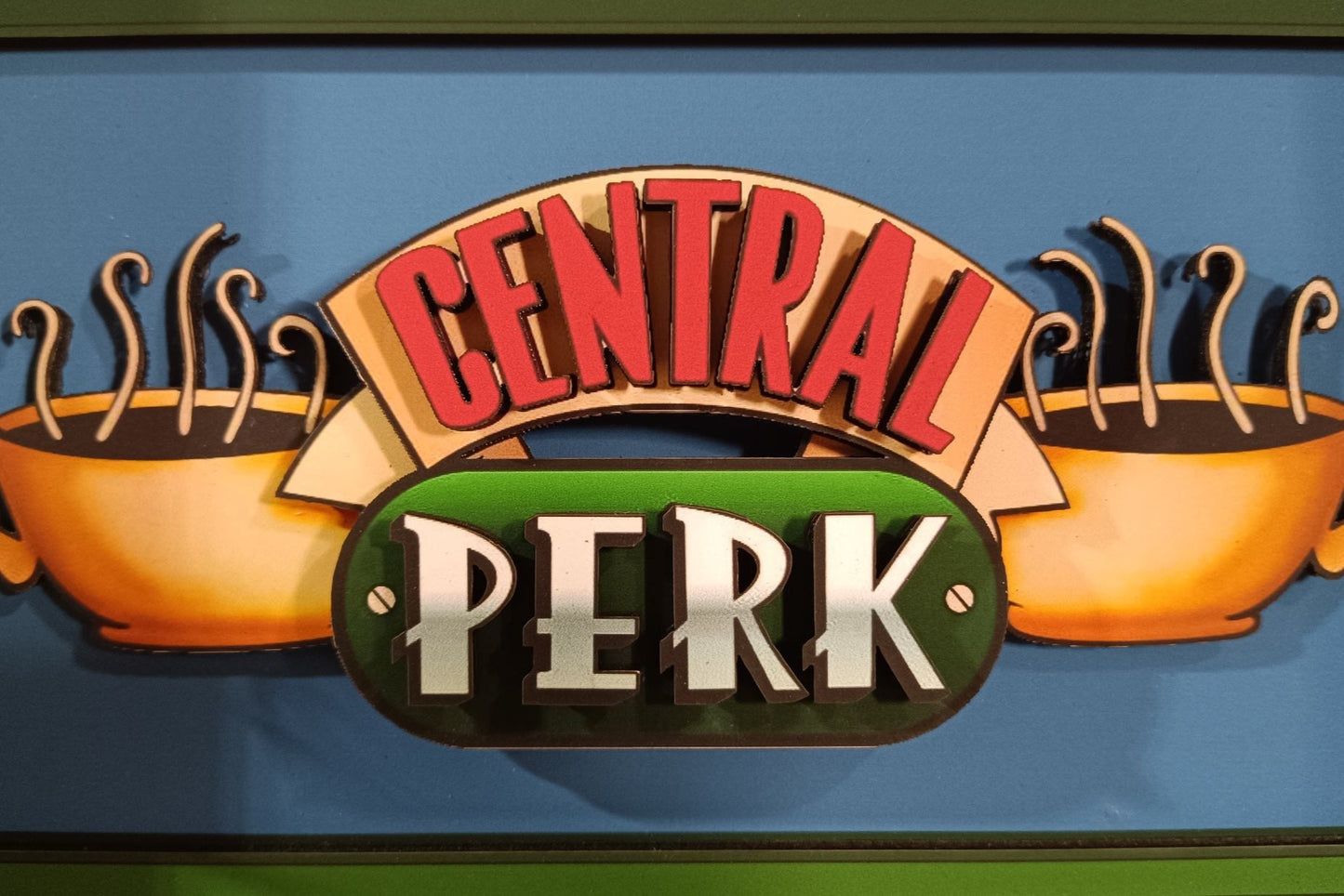 Cuadro 3D Central Perk (Friends)