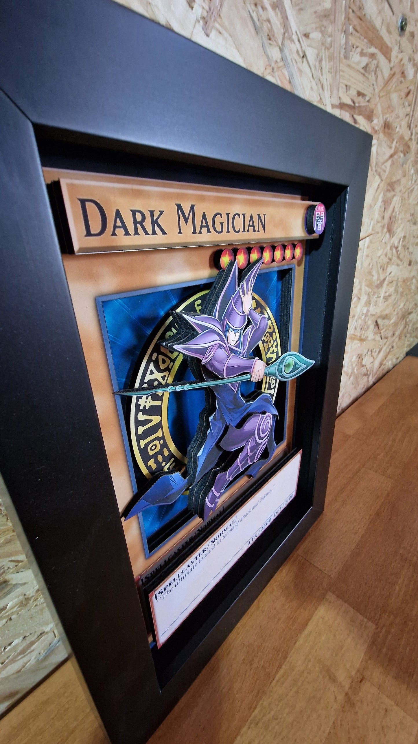 Cuadro 3D Mago Oscuro Yu-Gi-Oh!